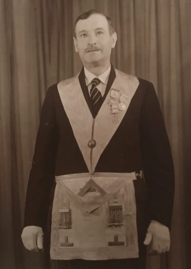 Portrait of W.Bro. W.Crossley