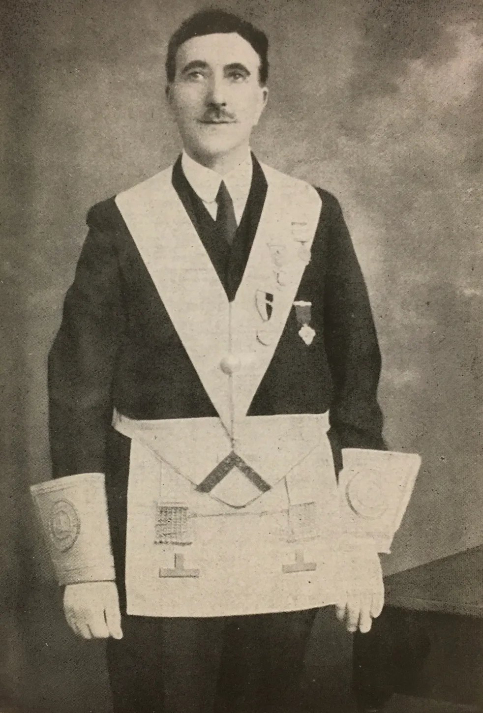 Portrait of W.Bro. P.J.Hardy