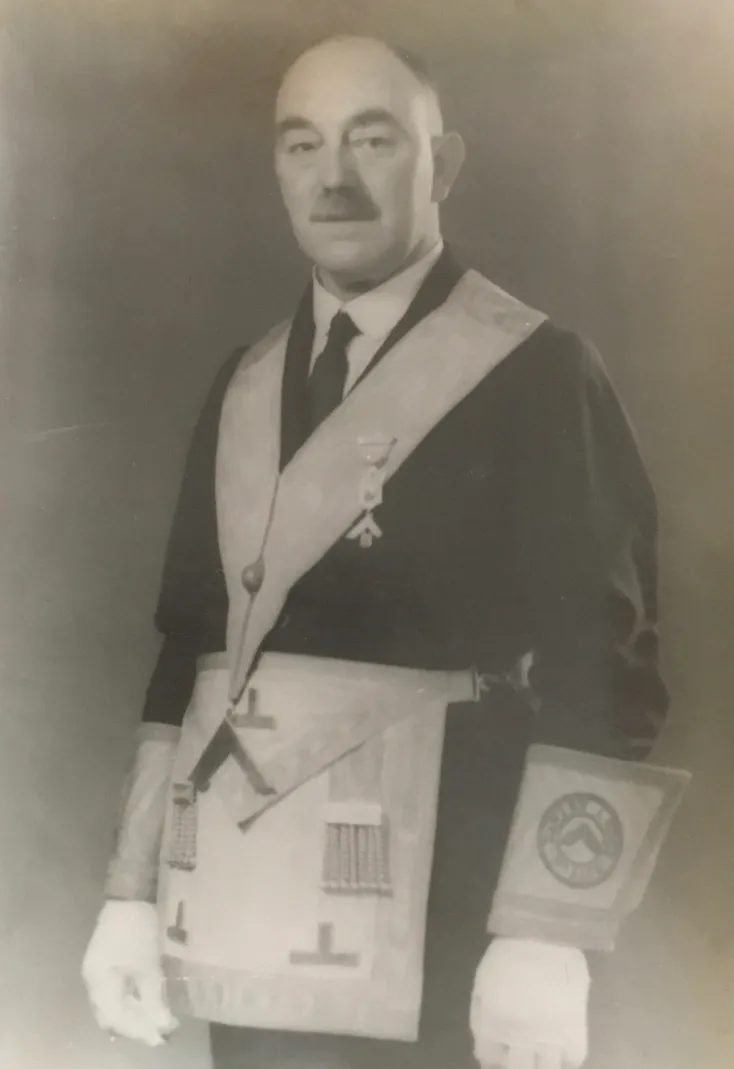 Portrait of W.Bro. I.Brown